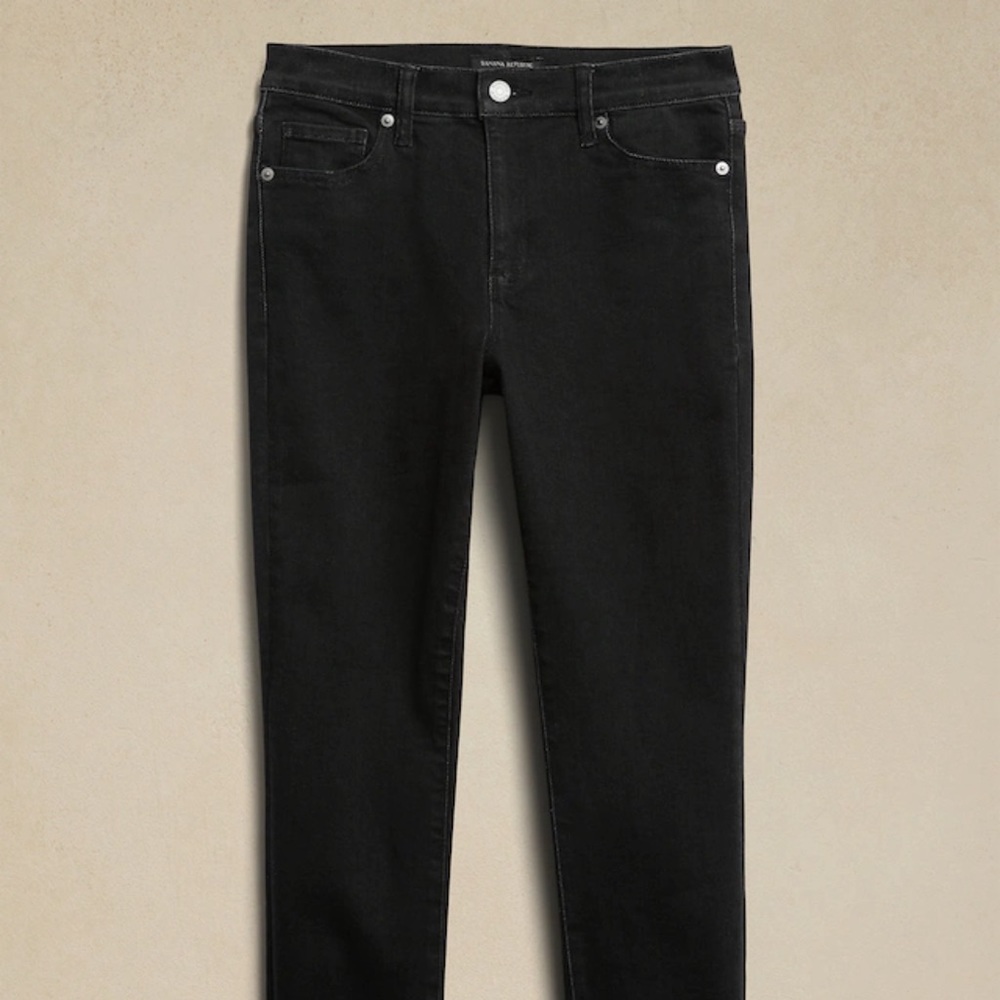 Banana Republic mid-rise skinny jeans